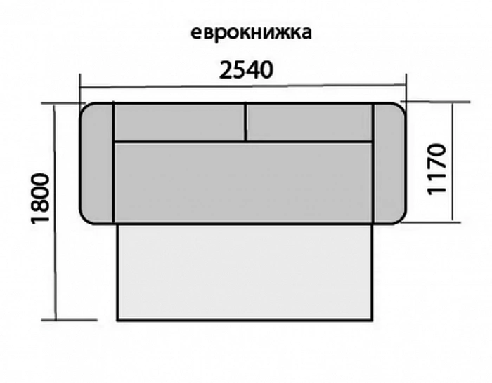 Фотогалерея Диван ФЛАГМАН ЛЮКС ЕВРО